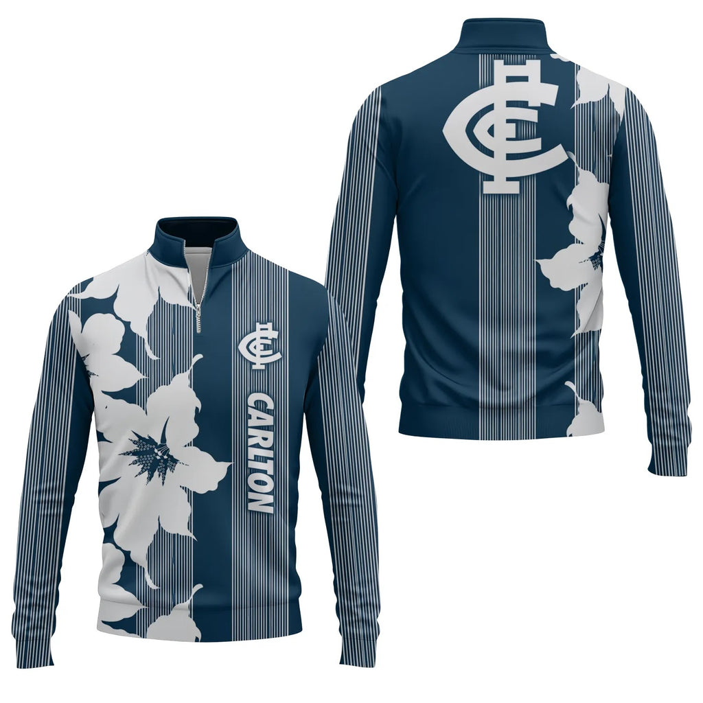 Carlton Blues Quarter-zip Pullover SHW039