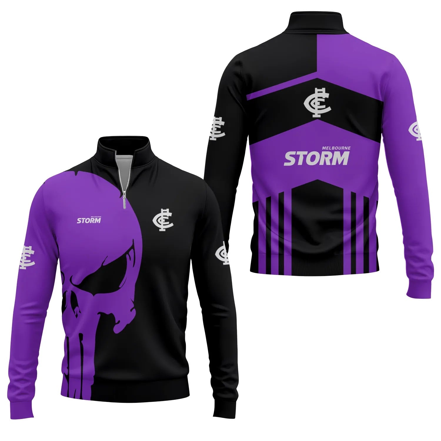 Melbourne Storm Quarter-zip Pullover SC026