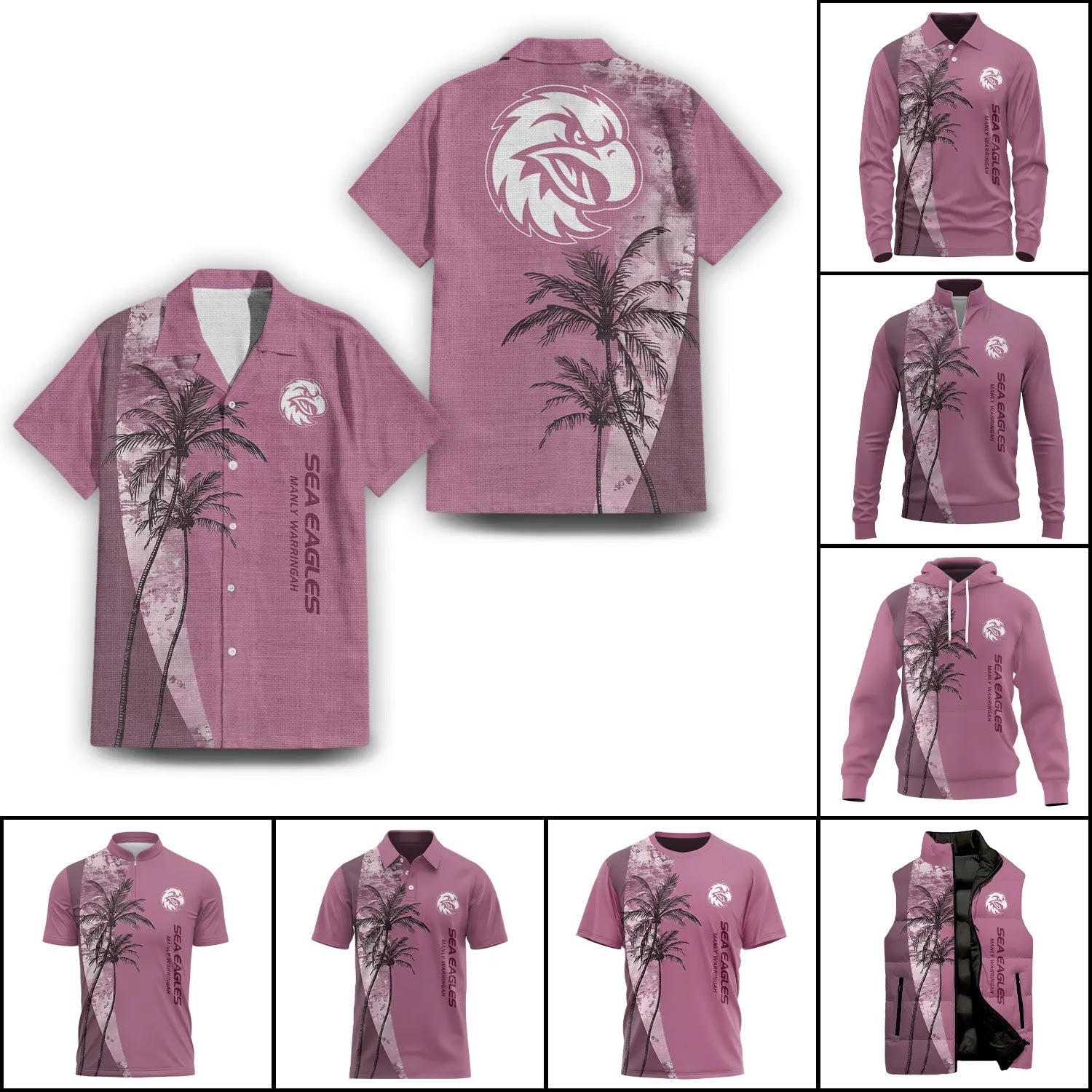 Manly Warringah Sea Eagles Apparels SHW071