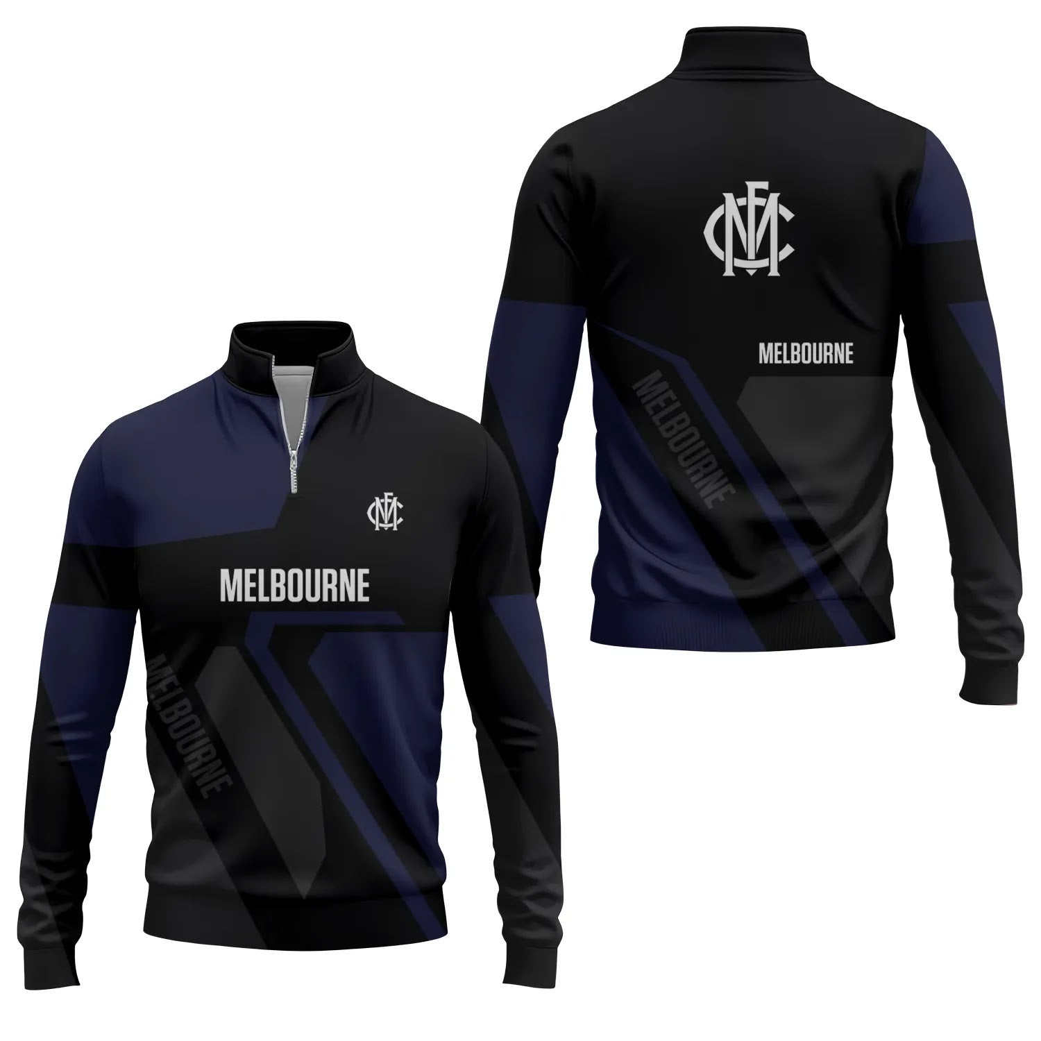 Melbourne Demons Quarter-zip Pullover SC117