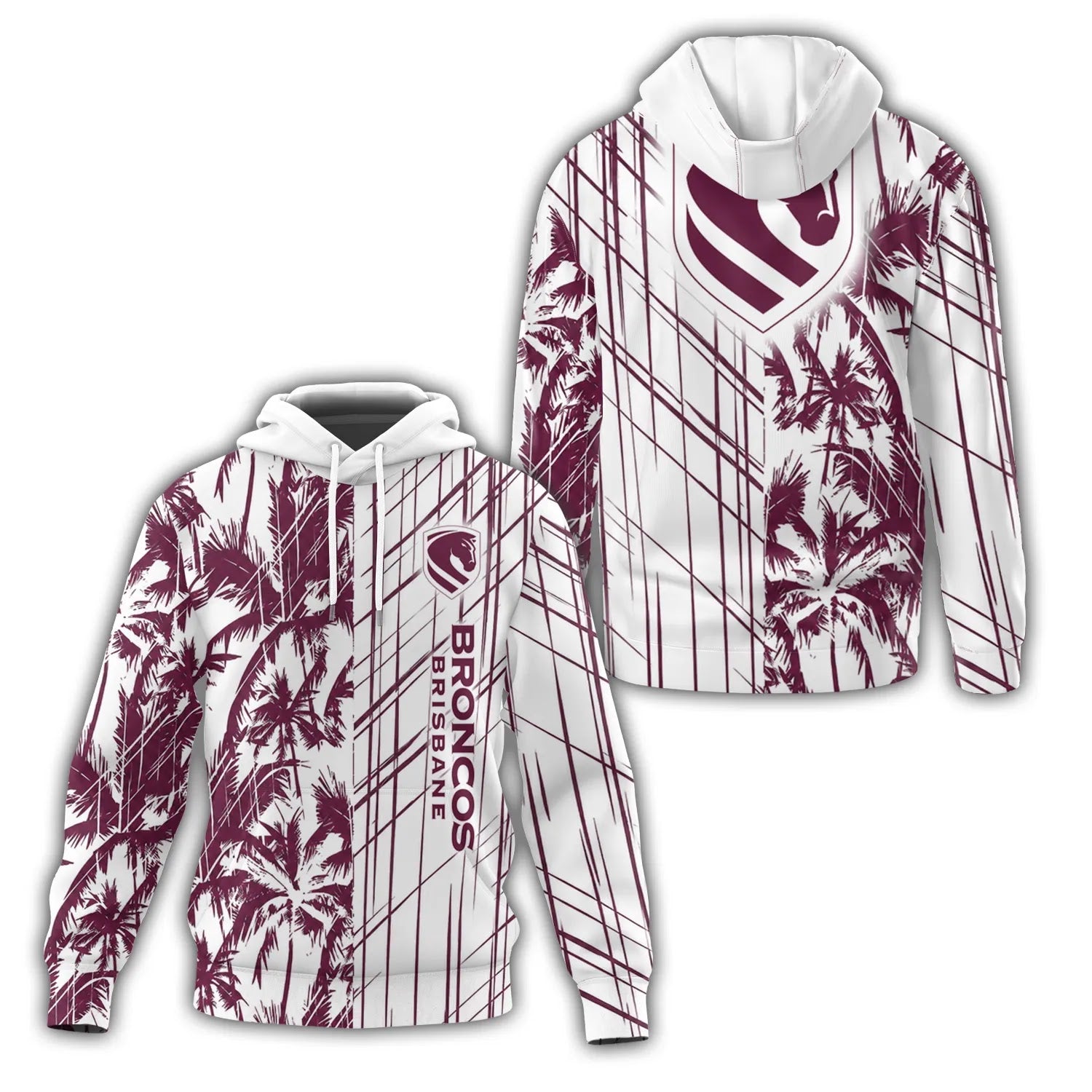 Brisbane Broncos Hoodie SHW041