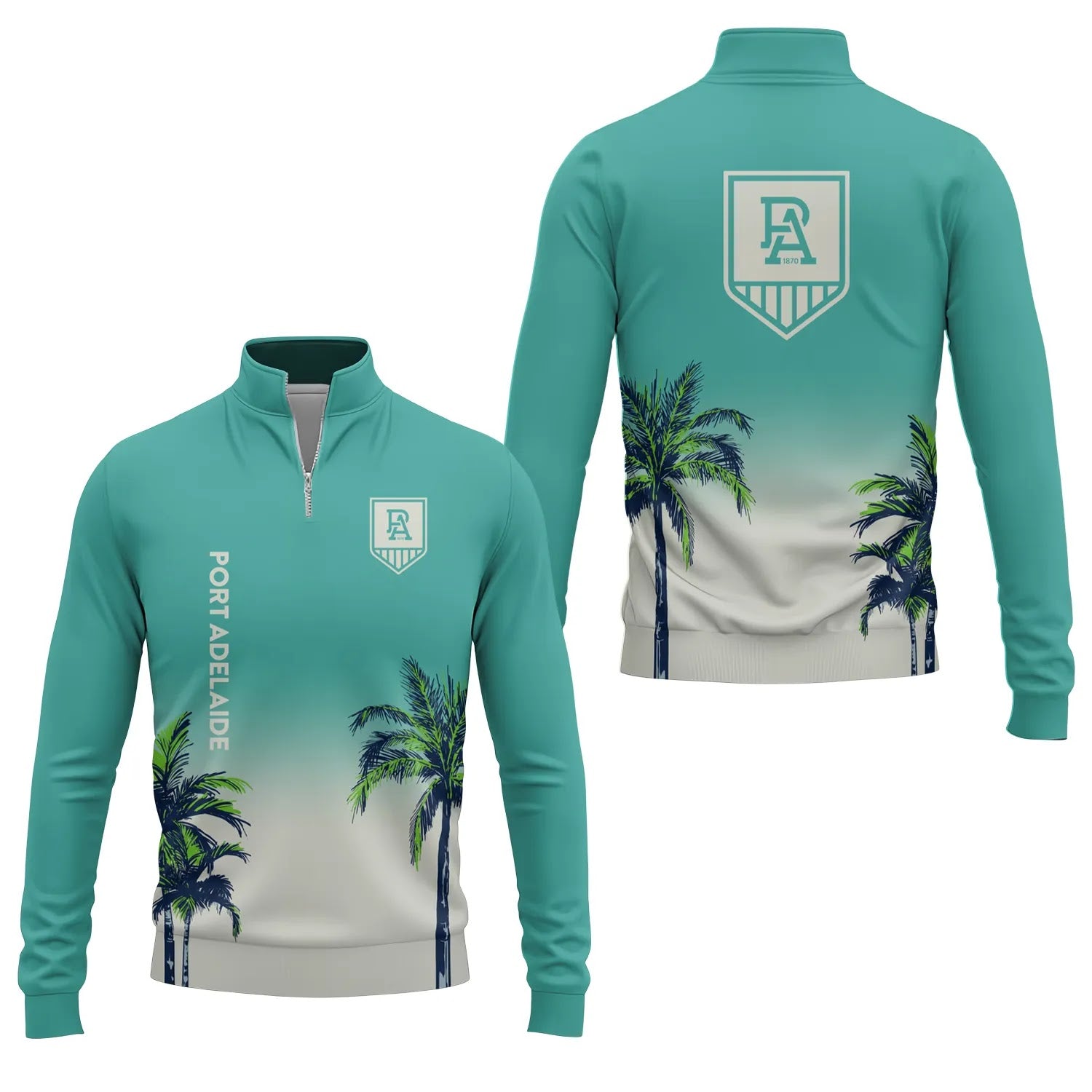 Port Adelaide Power Quarter-zip Pullover SHW020