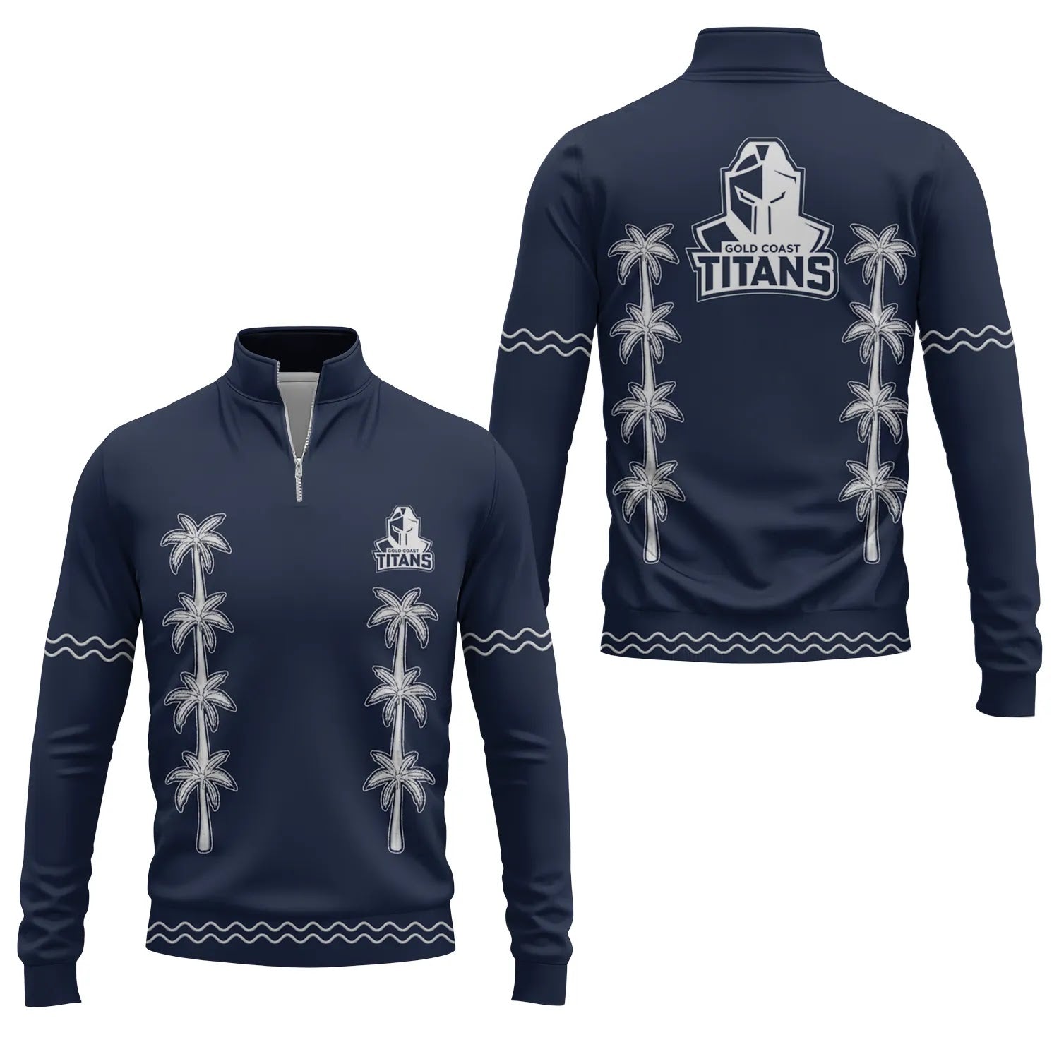 Gold Coast Titans Quarter-zip Pullover SHW065