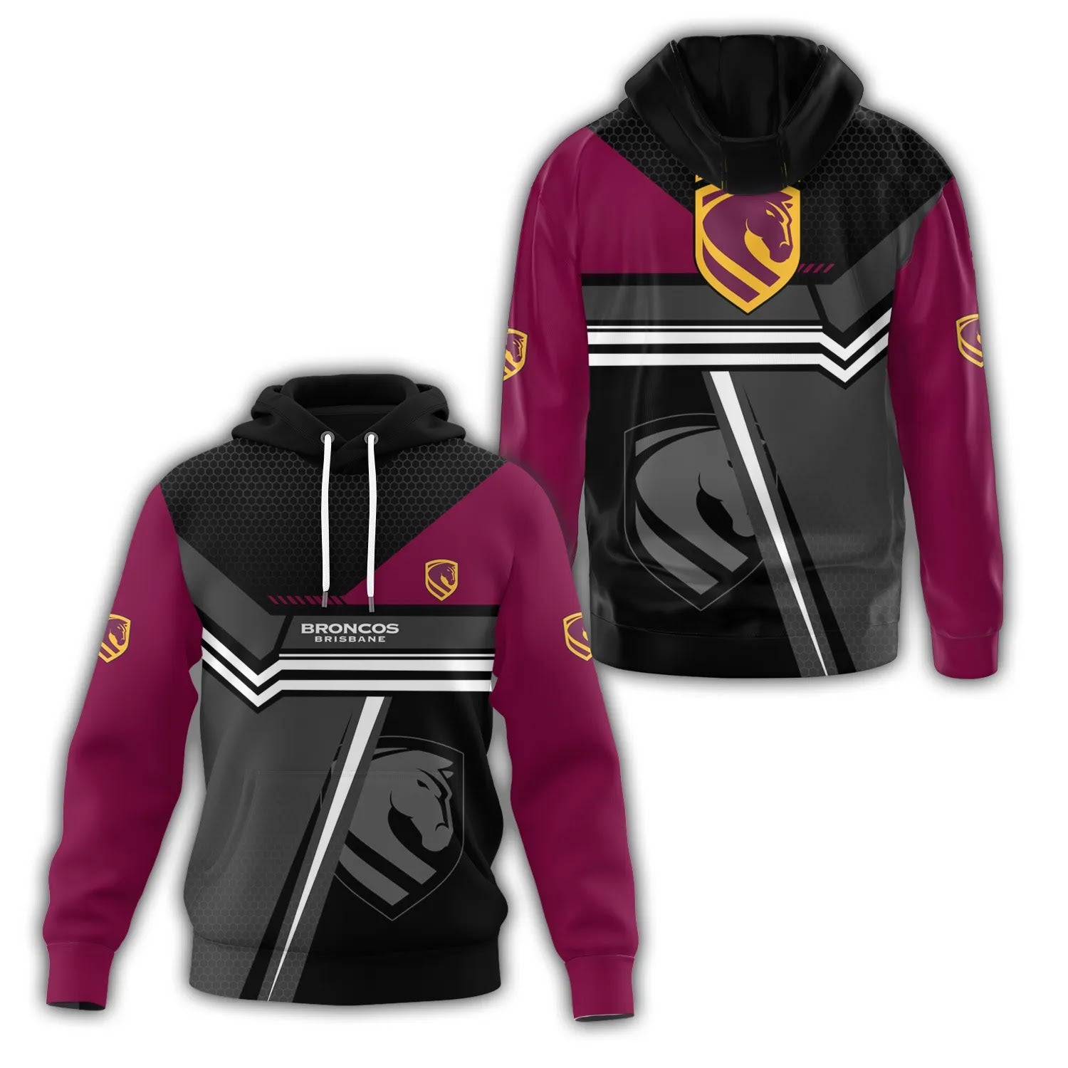 Brisbane Broncos Hoodie SC071
