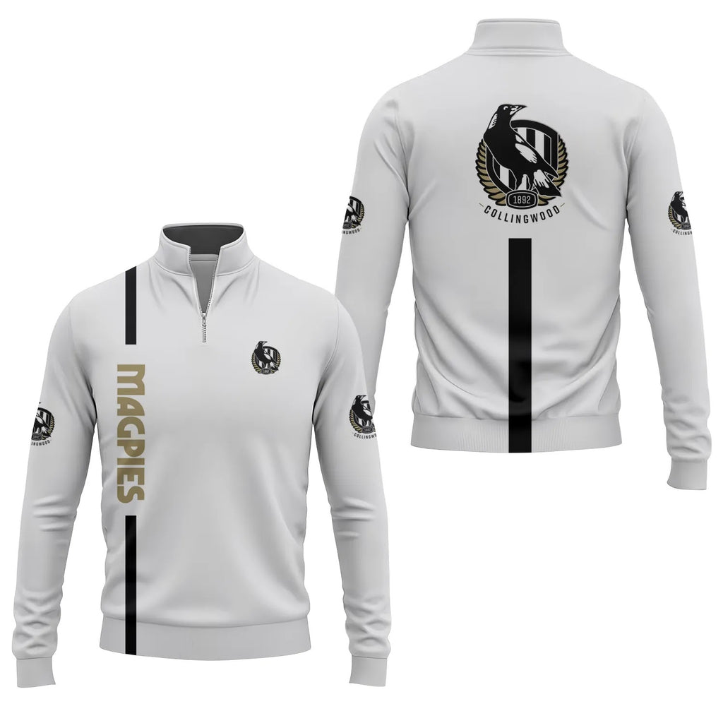 Collingwood Magpies Quarter-zip Pullover SC005