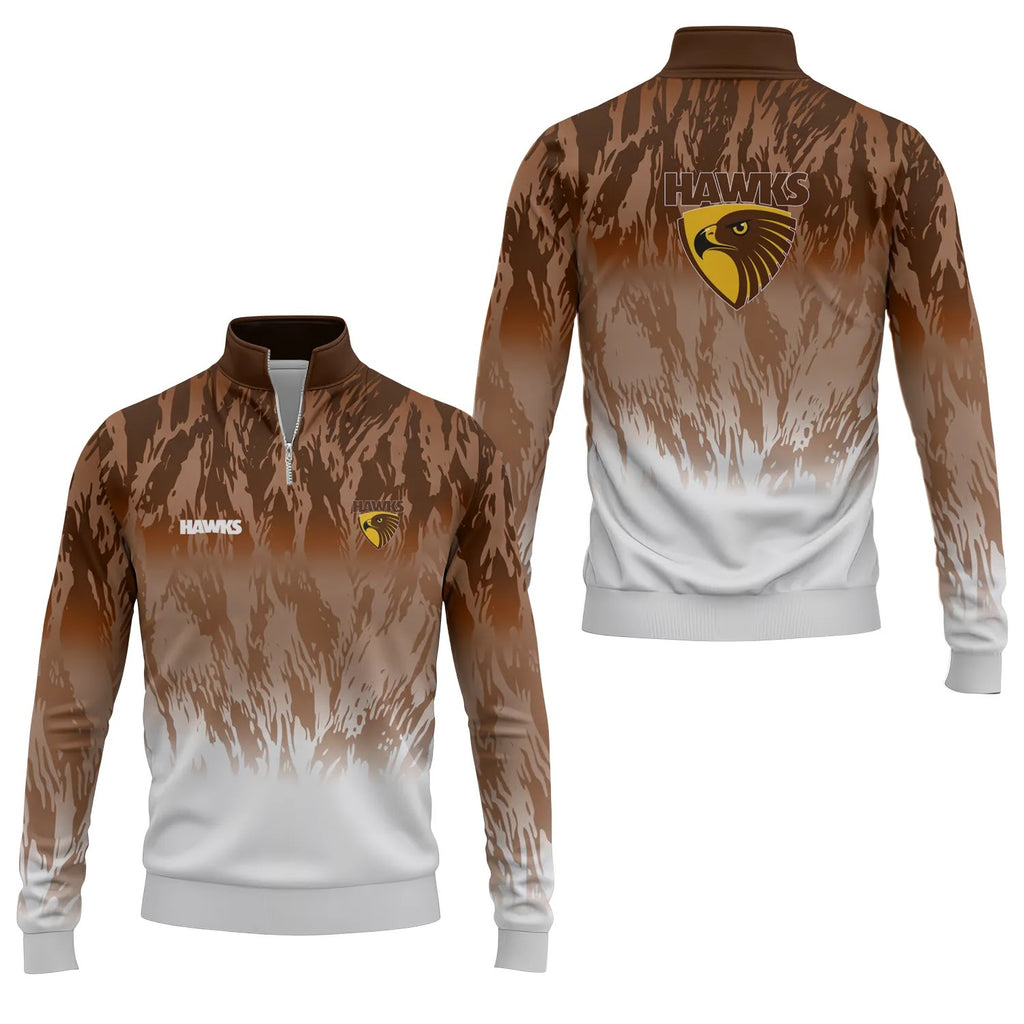 Hawthorn Hawks Quarter-zip Pullover SC069