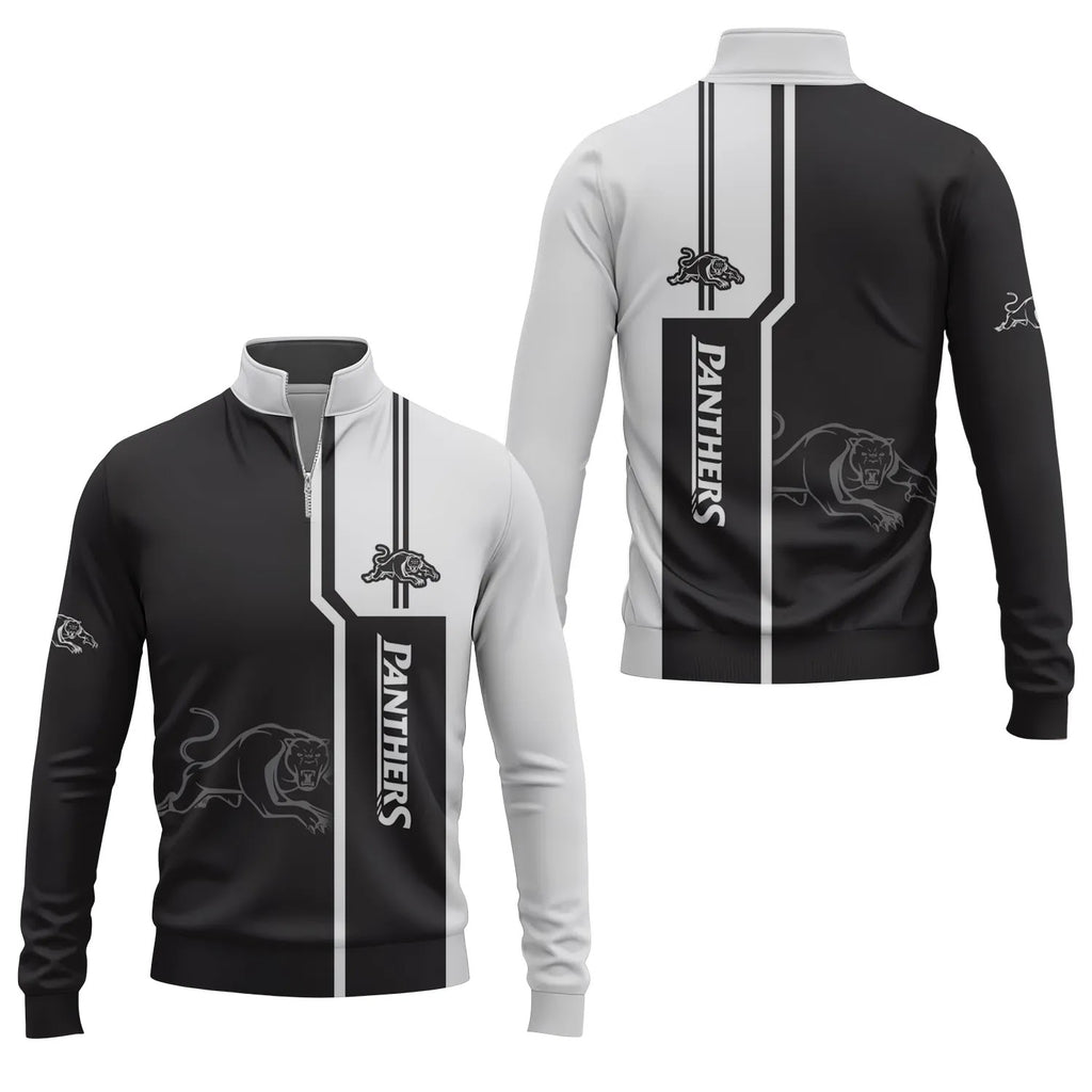 Penrith Panthers Quarter-zip Pullover SC064