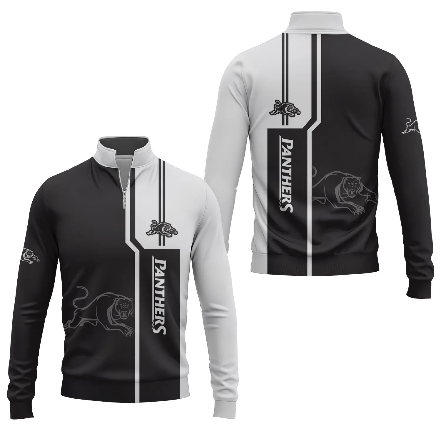 Penrith Panthers Quarter-zip Pullover SC064