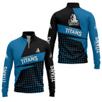 Gold Coast Titans Quarter-zip Pullover SC083