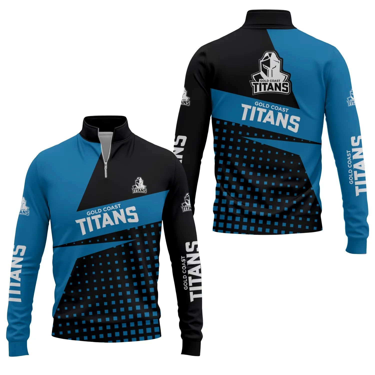 Gold Coast Titans Quarter-zip Pullover SC083