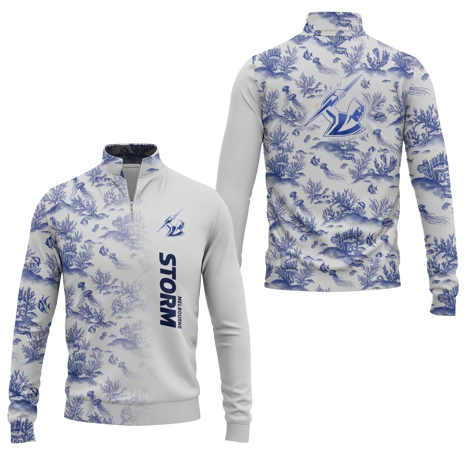 Melbourne Storm Quarter-zip Pullover SHW009