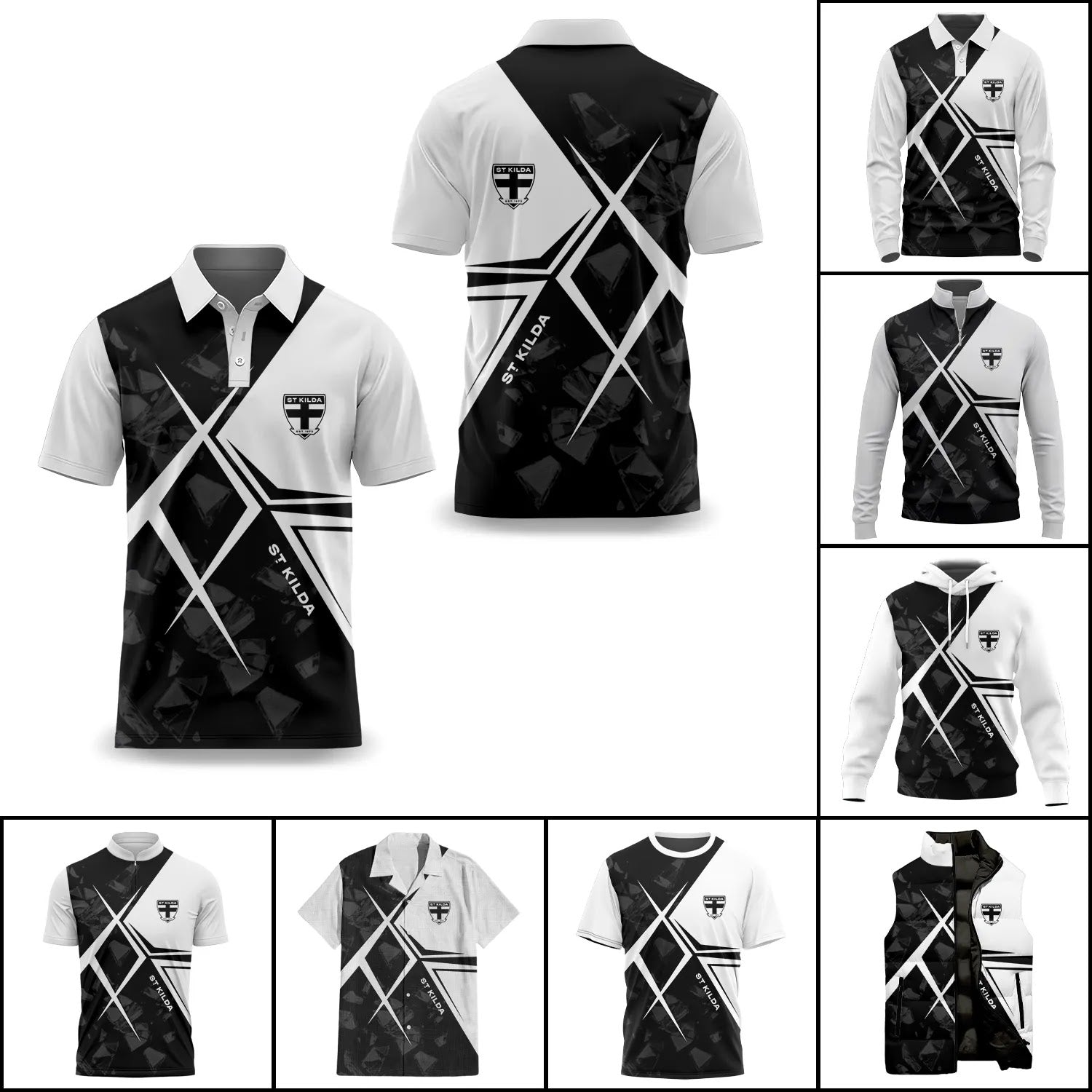 St Kilda Saints Apparels SC060