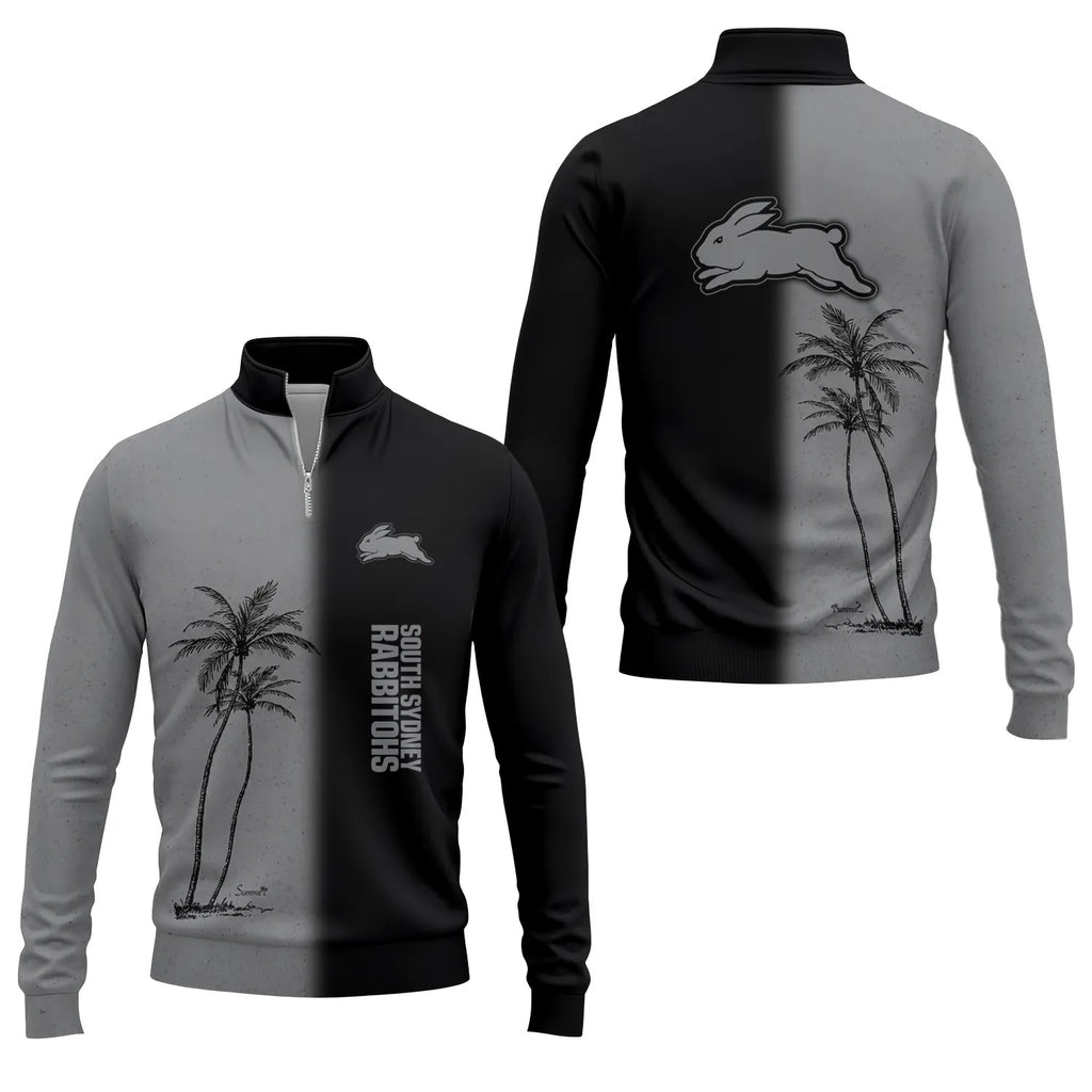 South Sydney Rabbitohs Quarter-zip Pullover SHW037