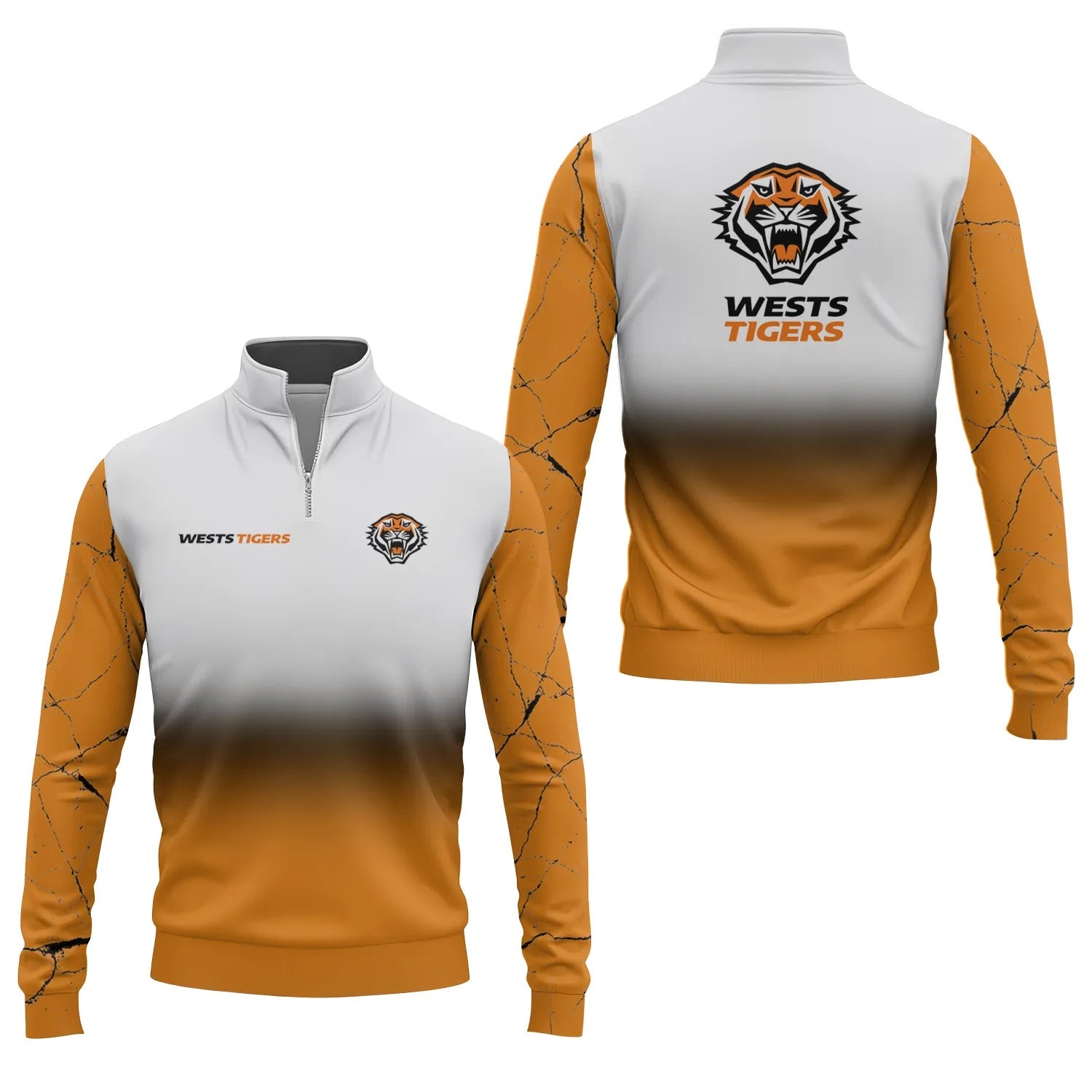 Wests Tigers Quarter-zip Pullover SC120