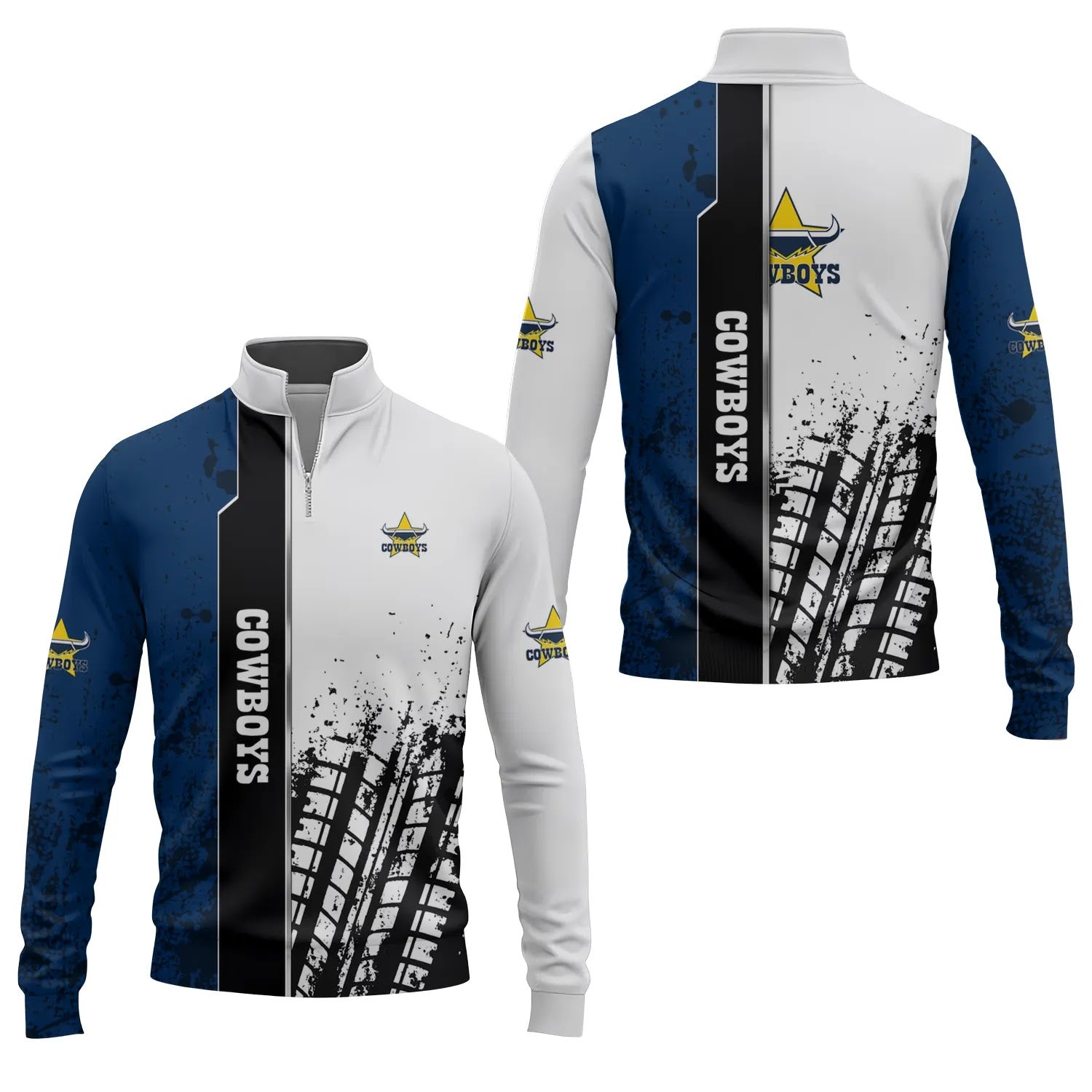 North Queensland Cowboys Quarter-zip Pullover SC039