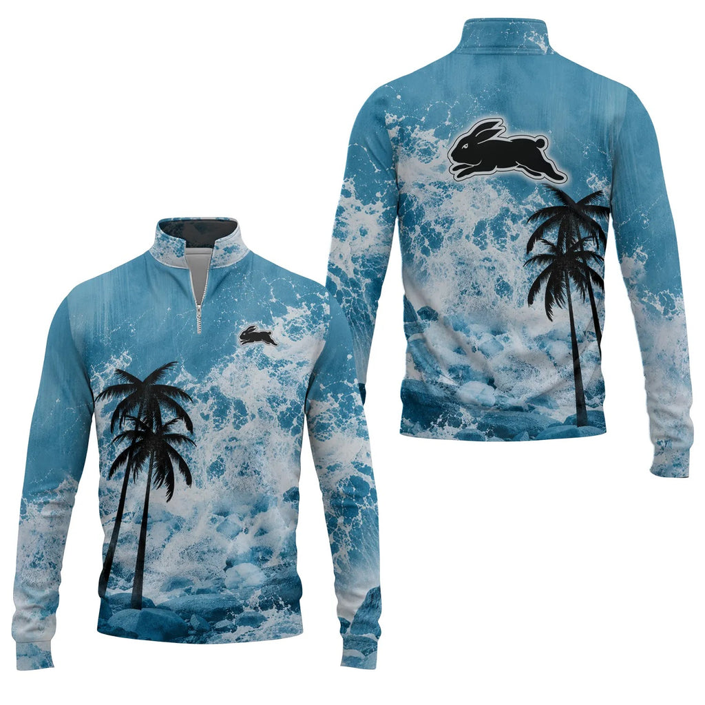 South Sydney Rabbitohs Quarter-zip Pullover SHW052
