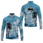 South Sydney Rabbitohs Quarter-zip Pullover SHW052