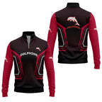 Dolphins Quarter-zip Pullover SC075
