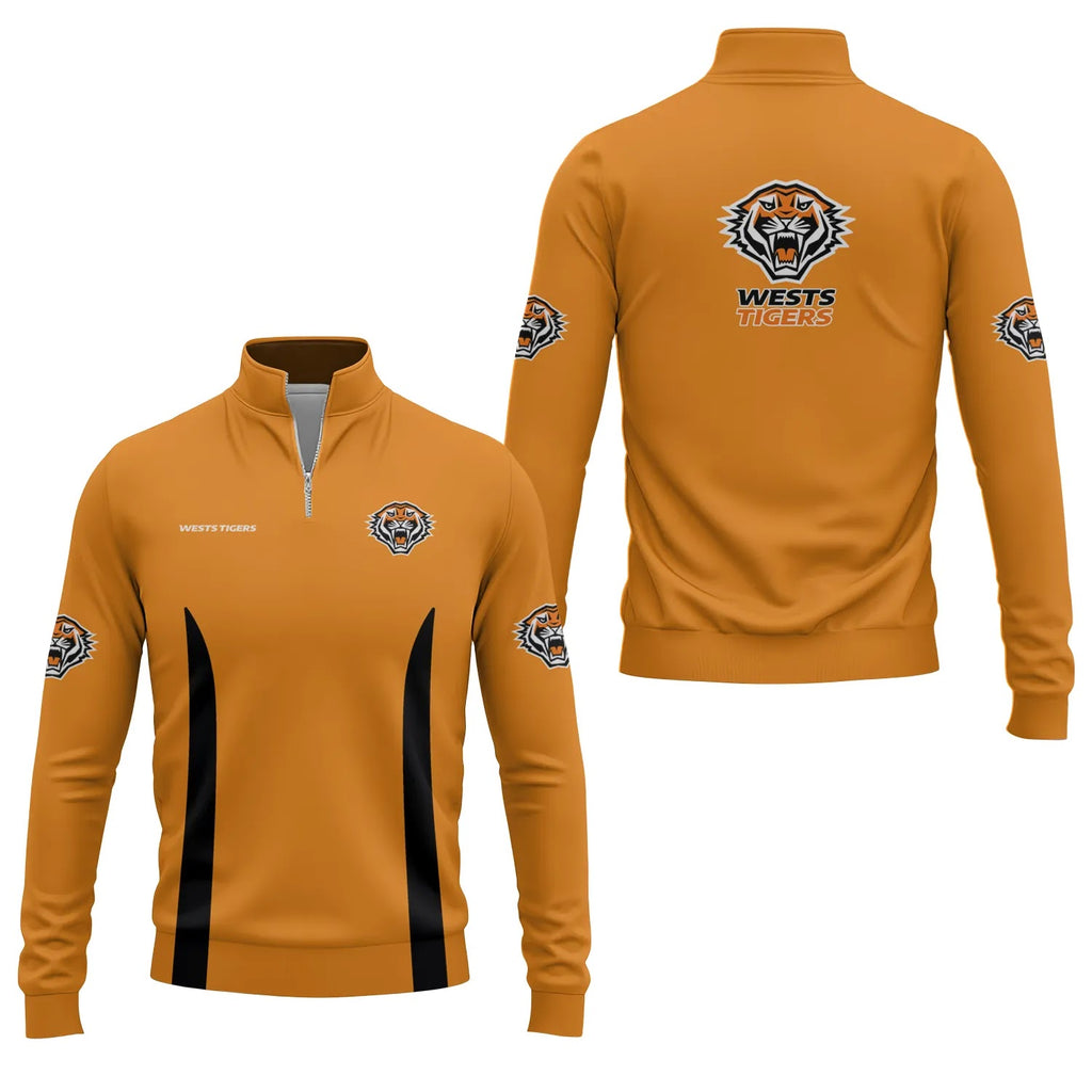 Wests Tigers Quarter-zip Pullover SC006