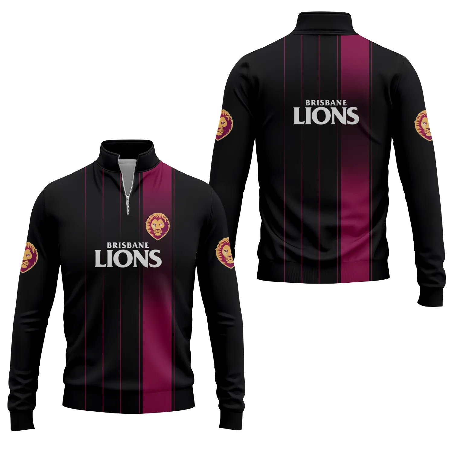 Brisbane Lions Quarter-zip Pullover SC068