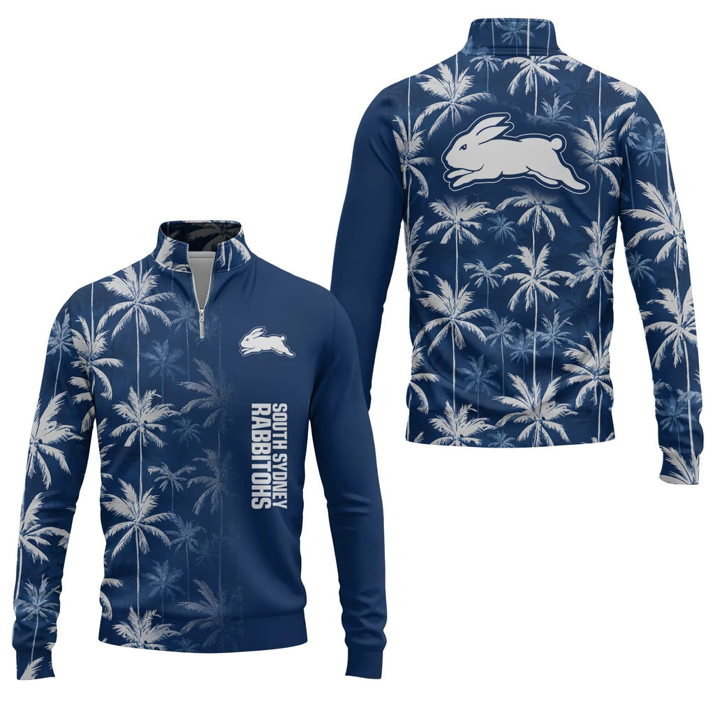 South Sydney Rabbitohs Quarter-zip Pullover SHW032