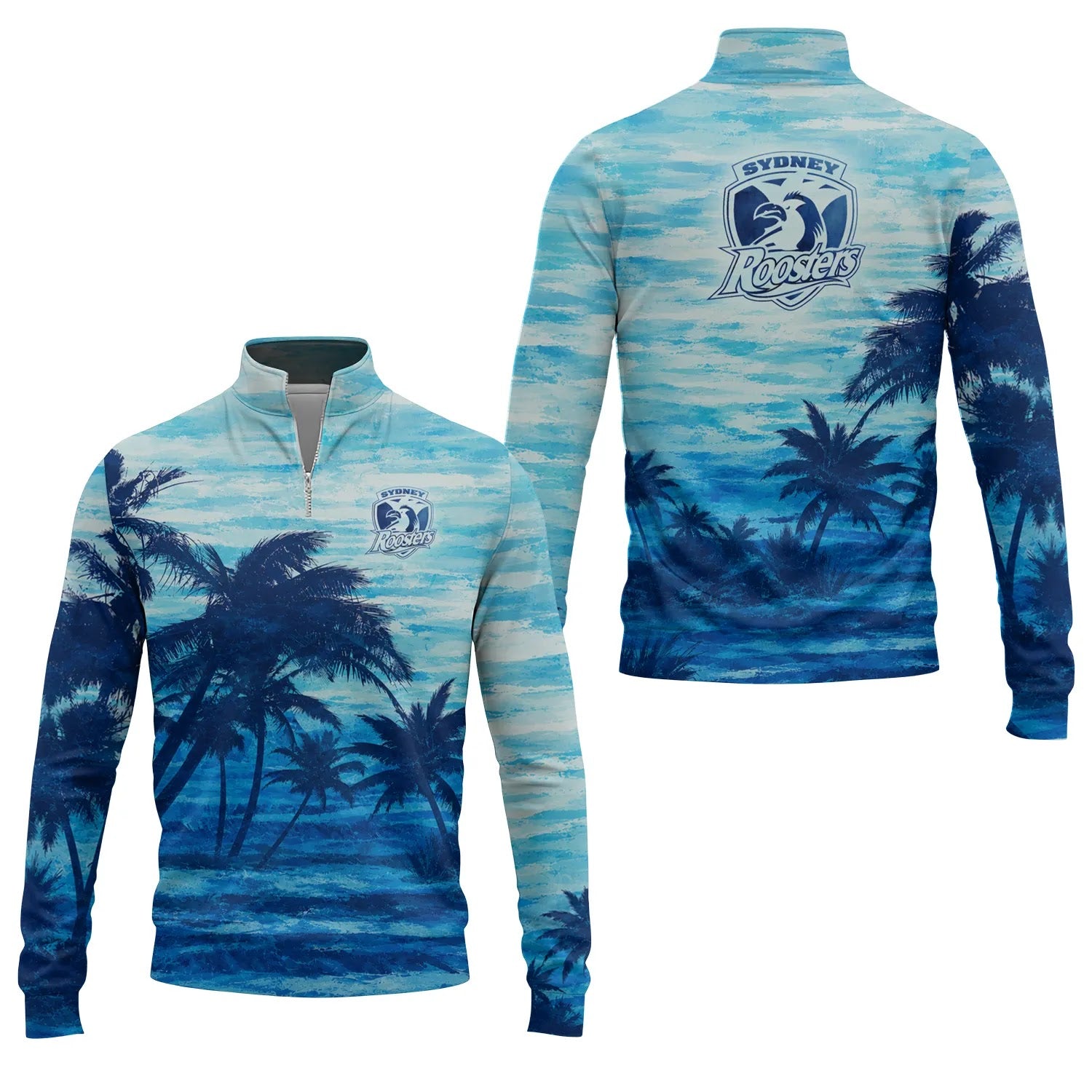 Sydney Roosters Quarter-zip Pullover SHW048
