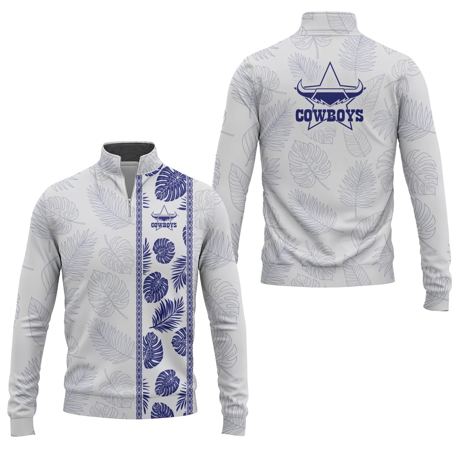 North Queensland Cowboys Quarter-zip Pullover SHW023