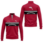Dolphins Quarter-zip Pullover SC051