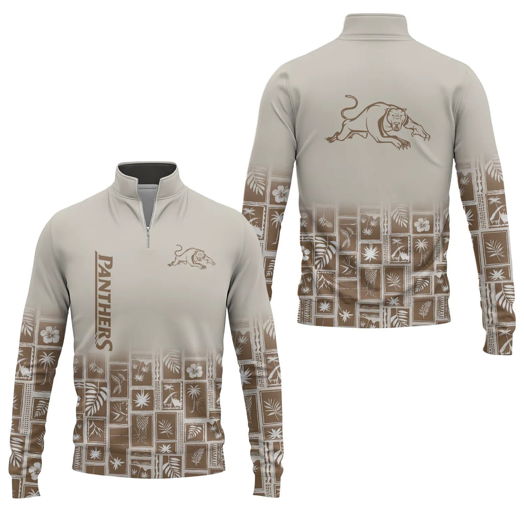 Penrith Panthers Quarter-zip Pullover SHW067