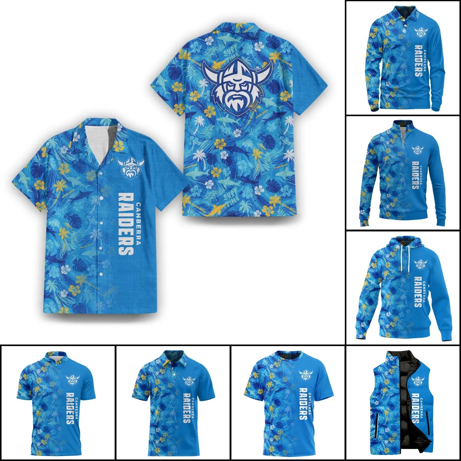 Canberra Raiders Apparels SHW027