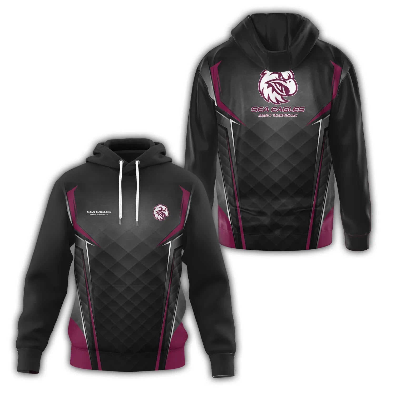 Manly Warringah Sea Eagles Hoodie SC074