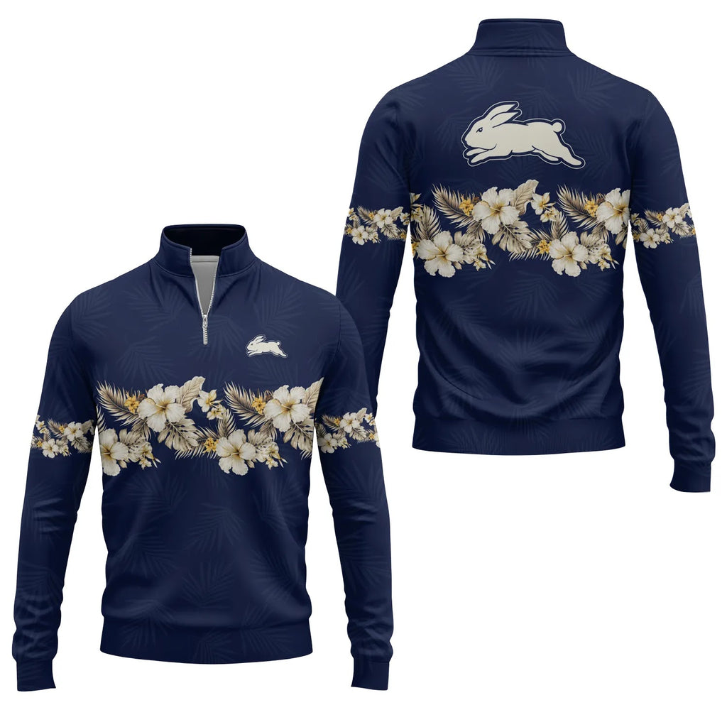 South Sydney Rabbitohs Quarter-zip Pullover SHW047