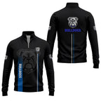 Canterbury-Bankstown Bulldogs Quarter-zip Pullover SC077