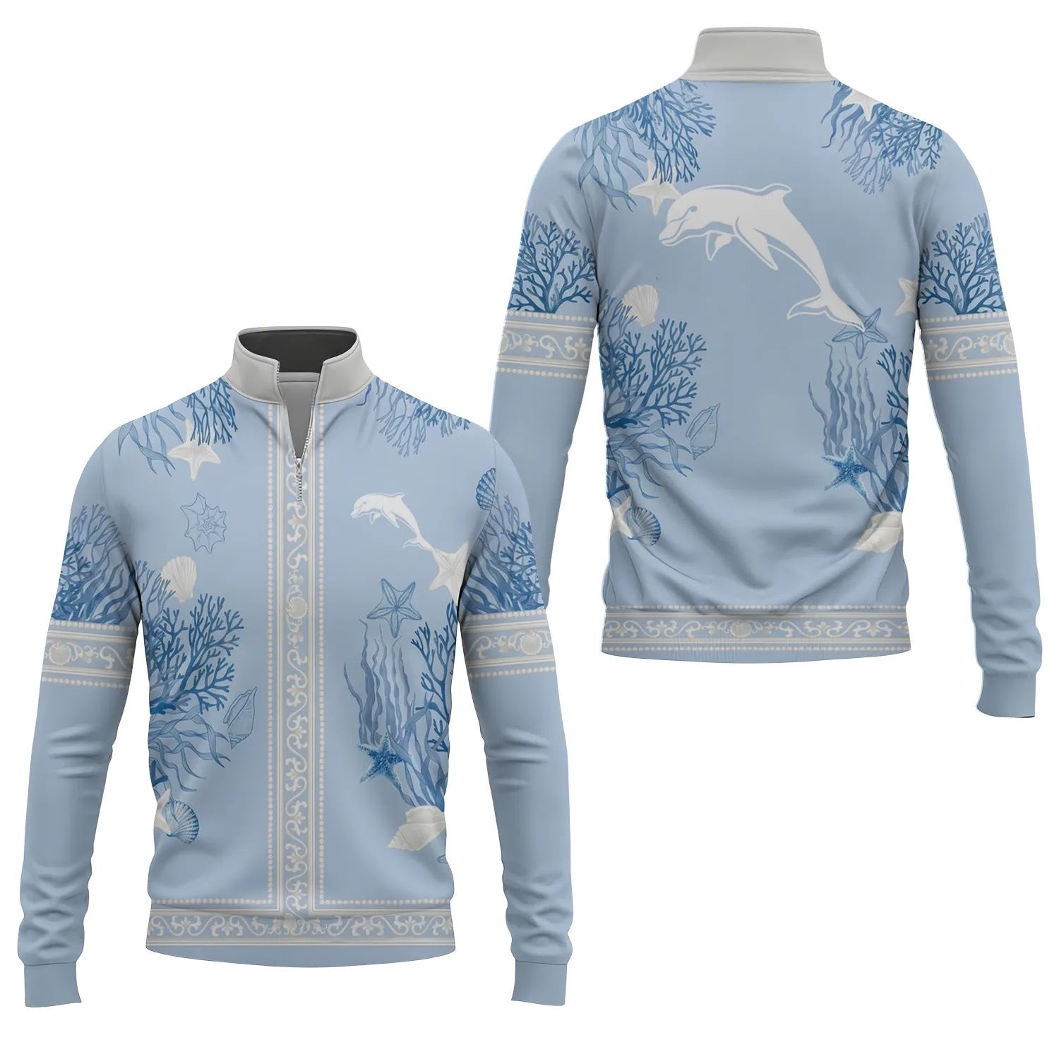 Dolphins Quarter-zip Pullover SHW024