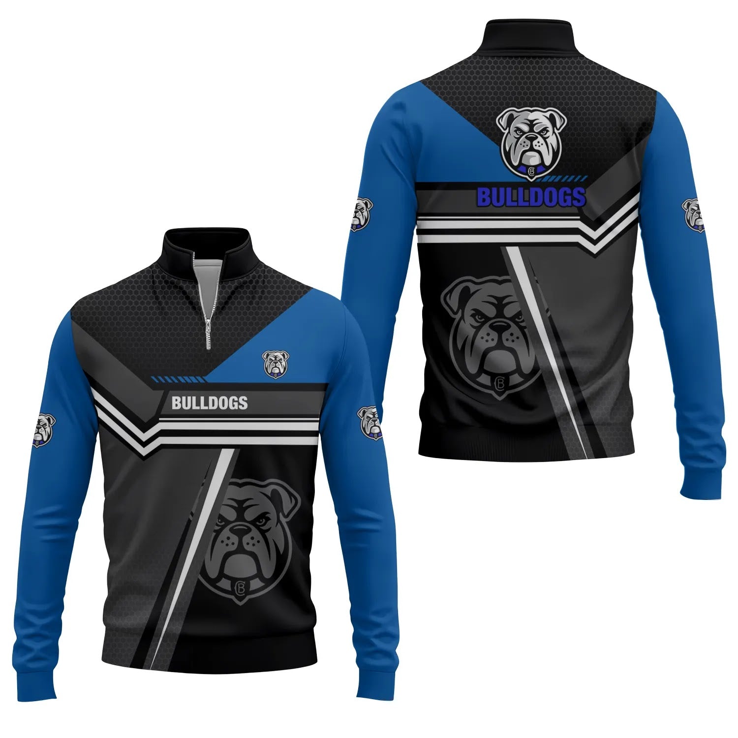 Canterbury-Bankstown Bulldogs Quarter-zip Pullover SC071