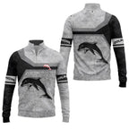Dolphins Quarter-zip Pullover SC086