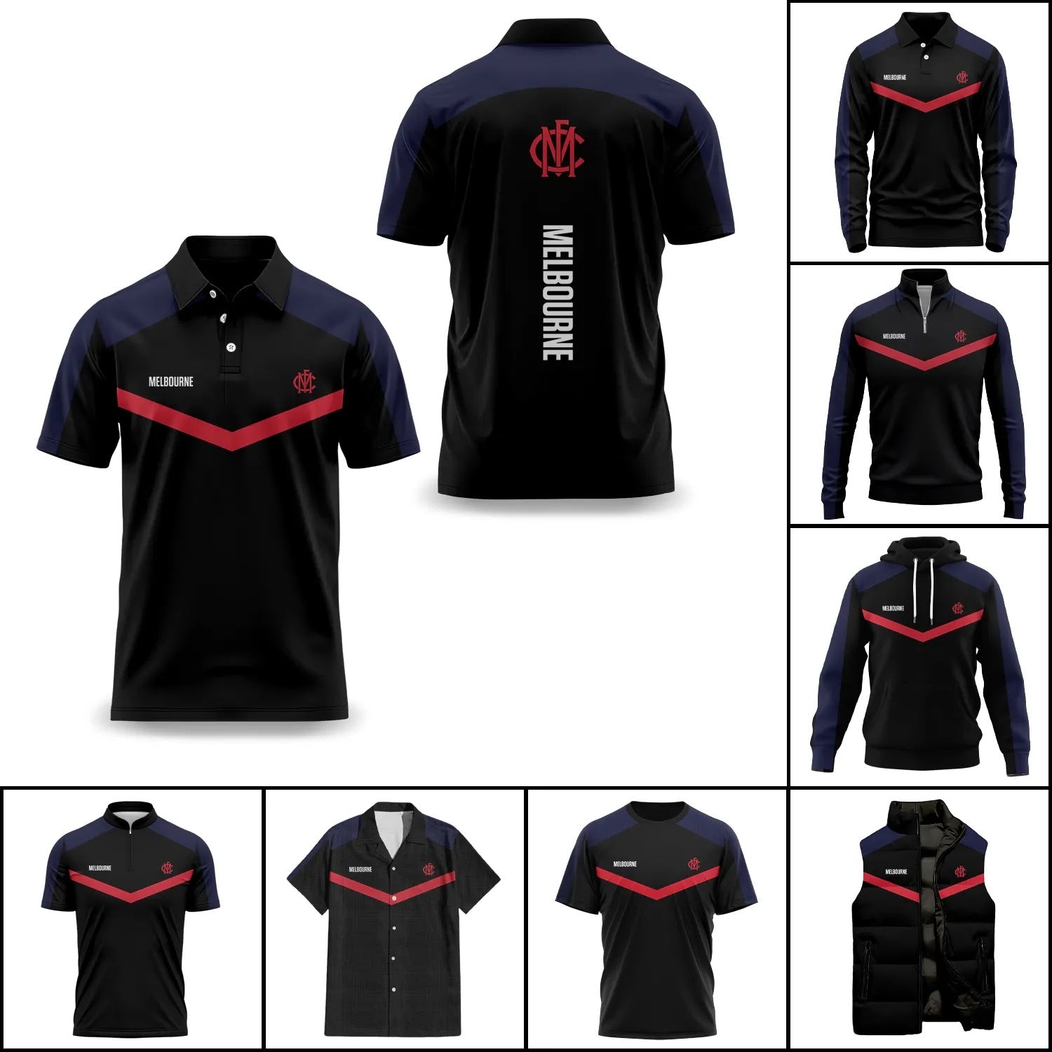 Melbourne Demons Apparels SC035