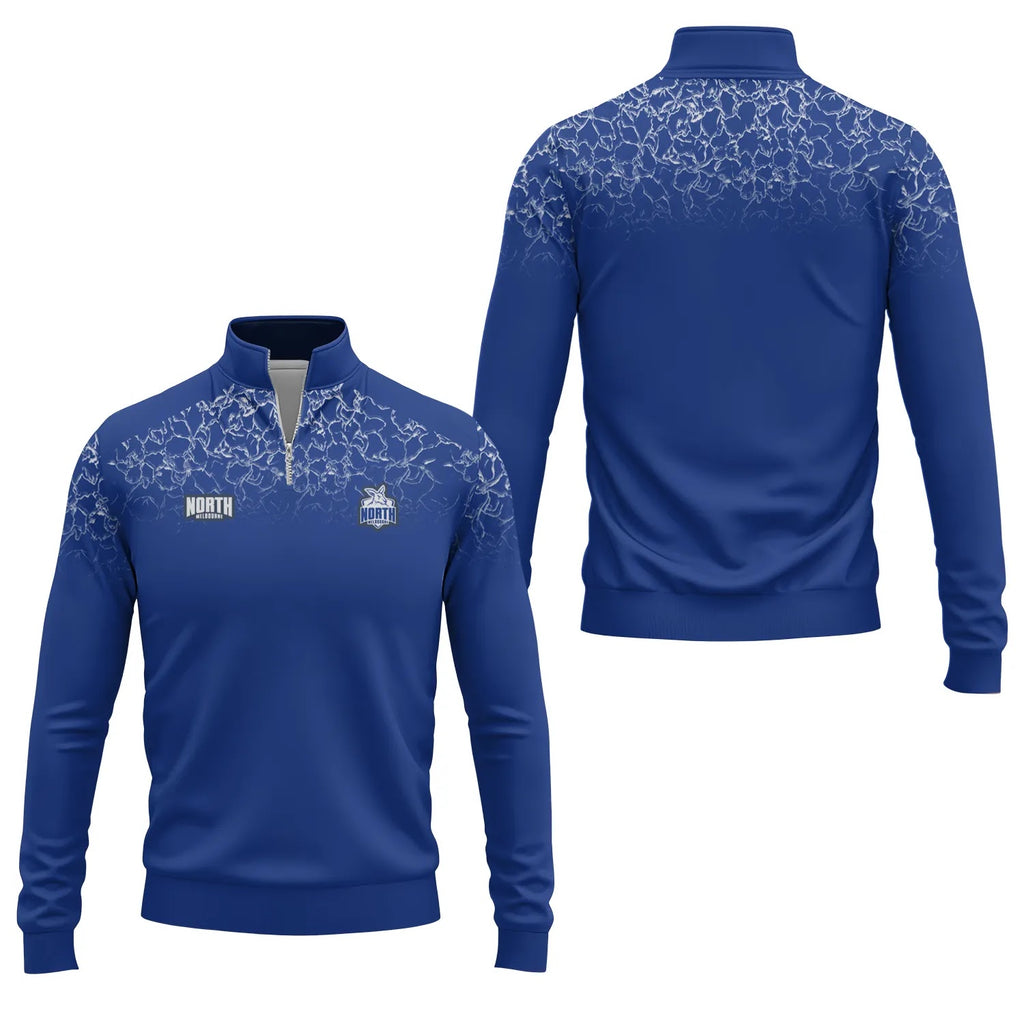 North Melbourne Kangaroos Quarter-zip Pullover SC108