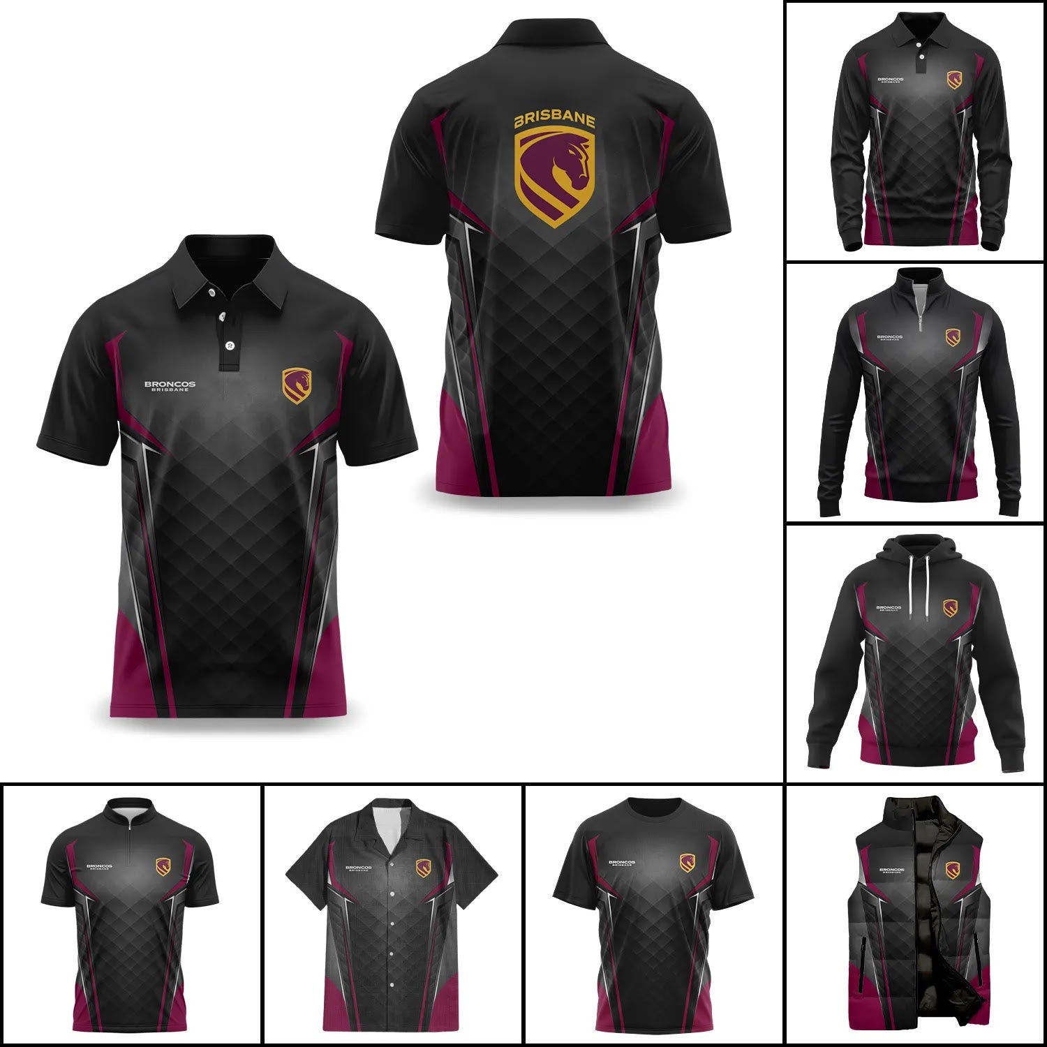 Brisbane Broncos Apparels SC074