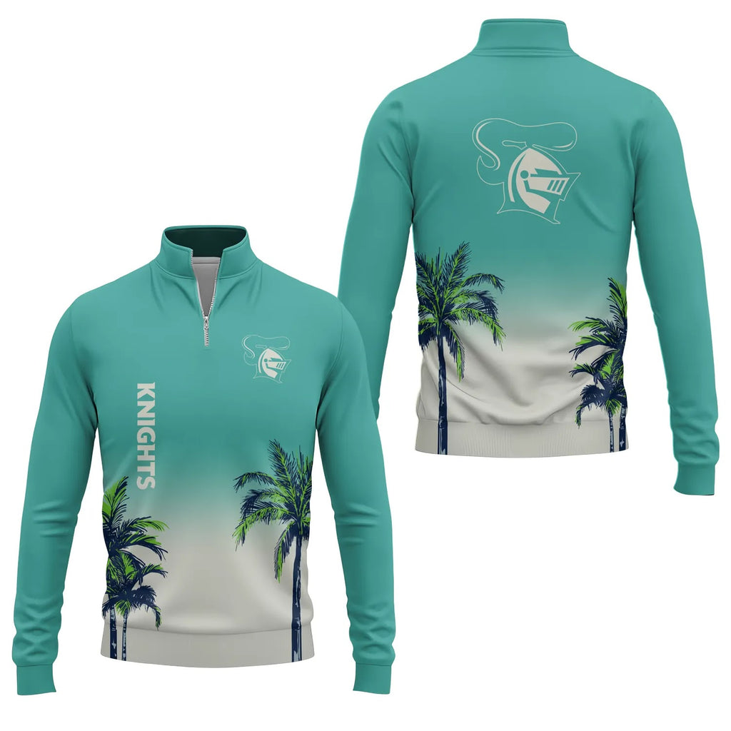Newcastle Knights Quarter-zip Pullover SHW020