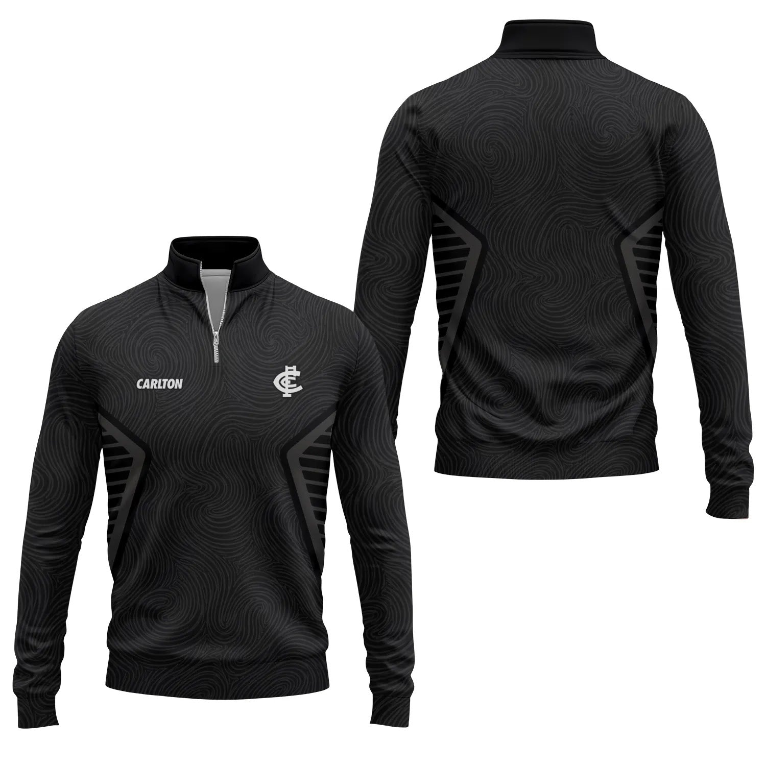 Carlton Blues Quarter-zip Pullover SC102