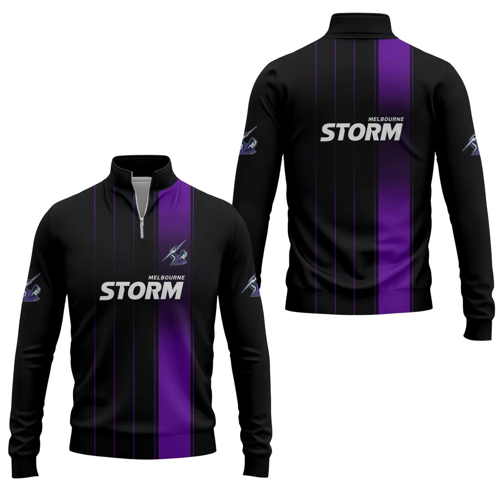 Melbourne Storm Quarter-zip Pullover SC068