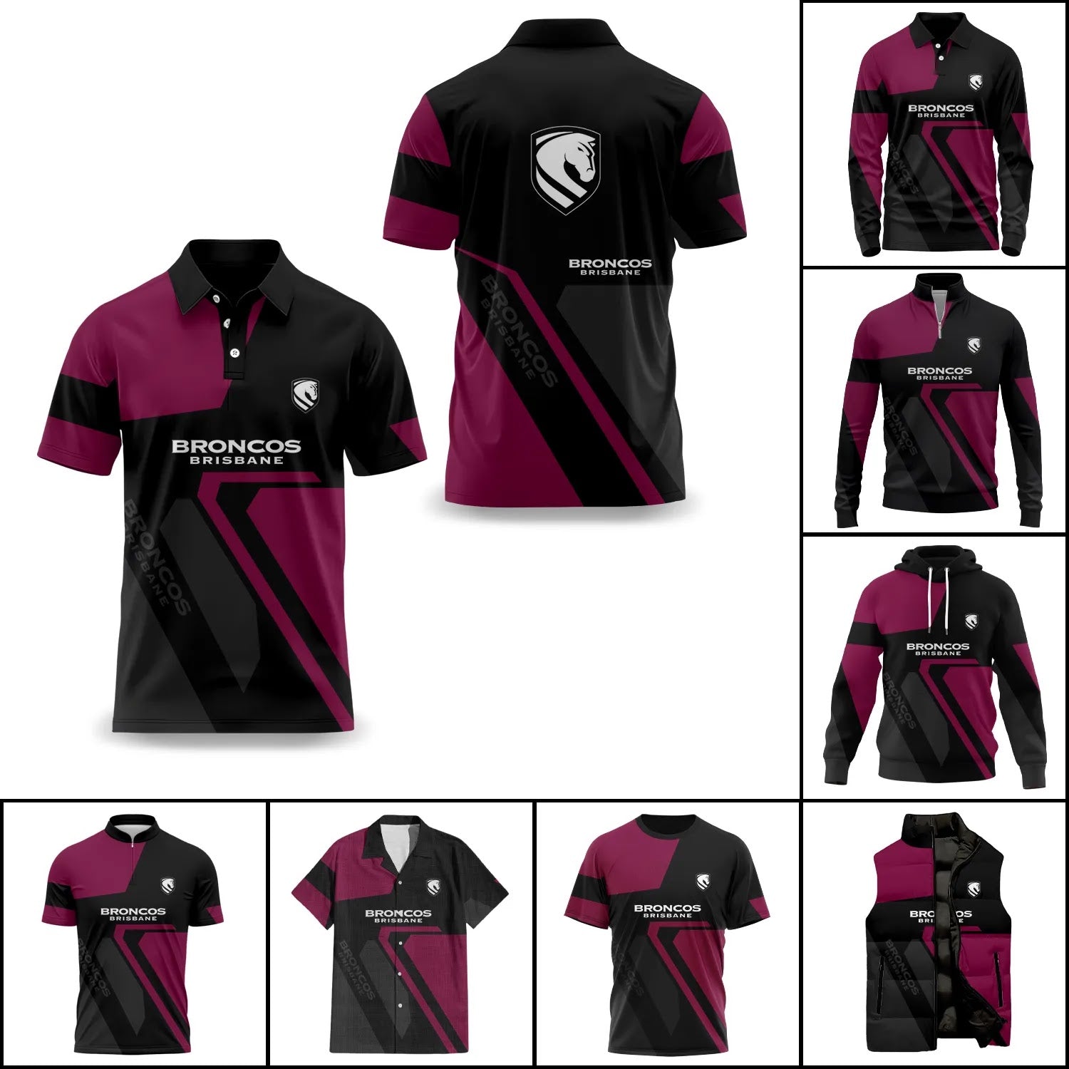 Brisbane Broncos Apparels SC117