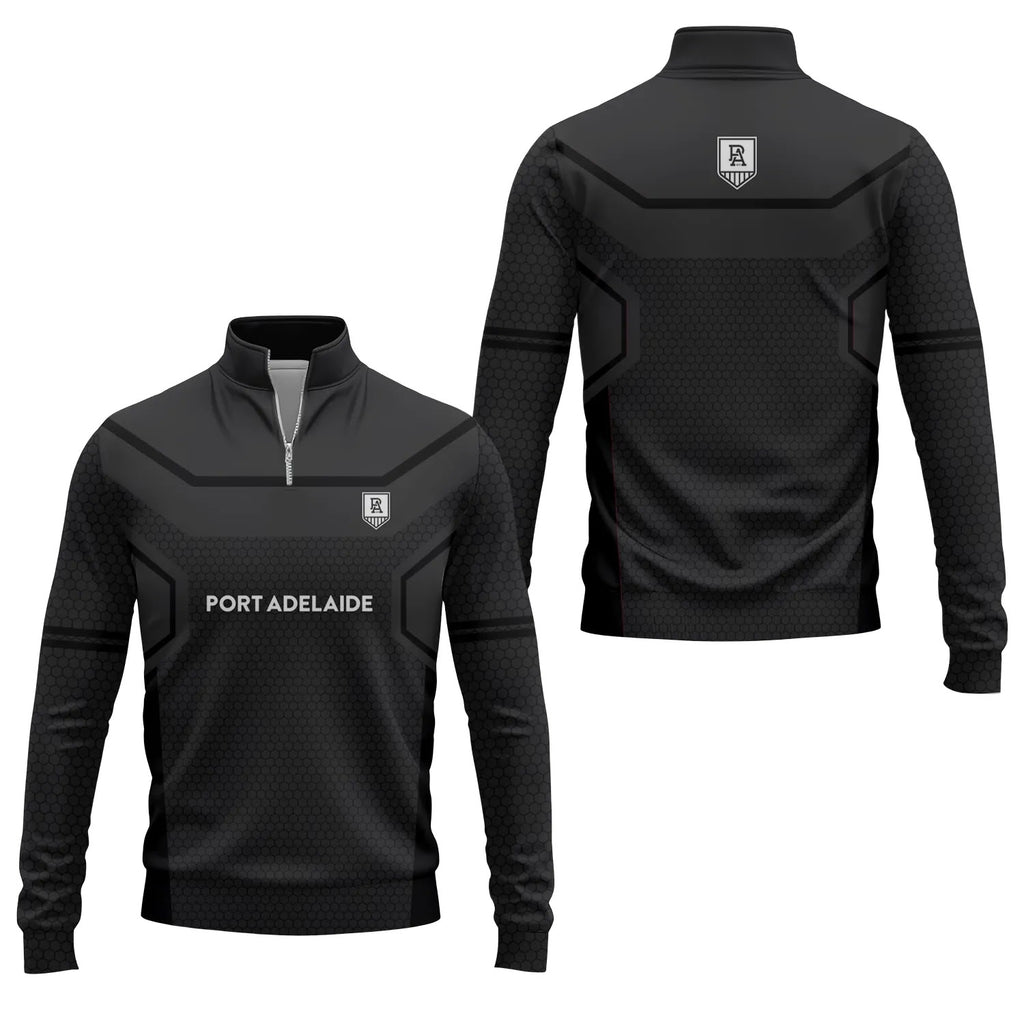Port Adelaide Power Quarter-zip Pullover SC052