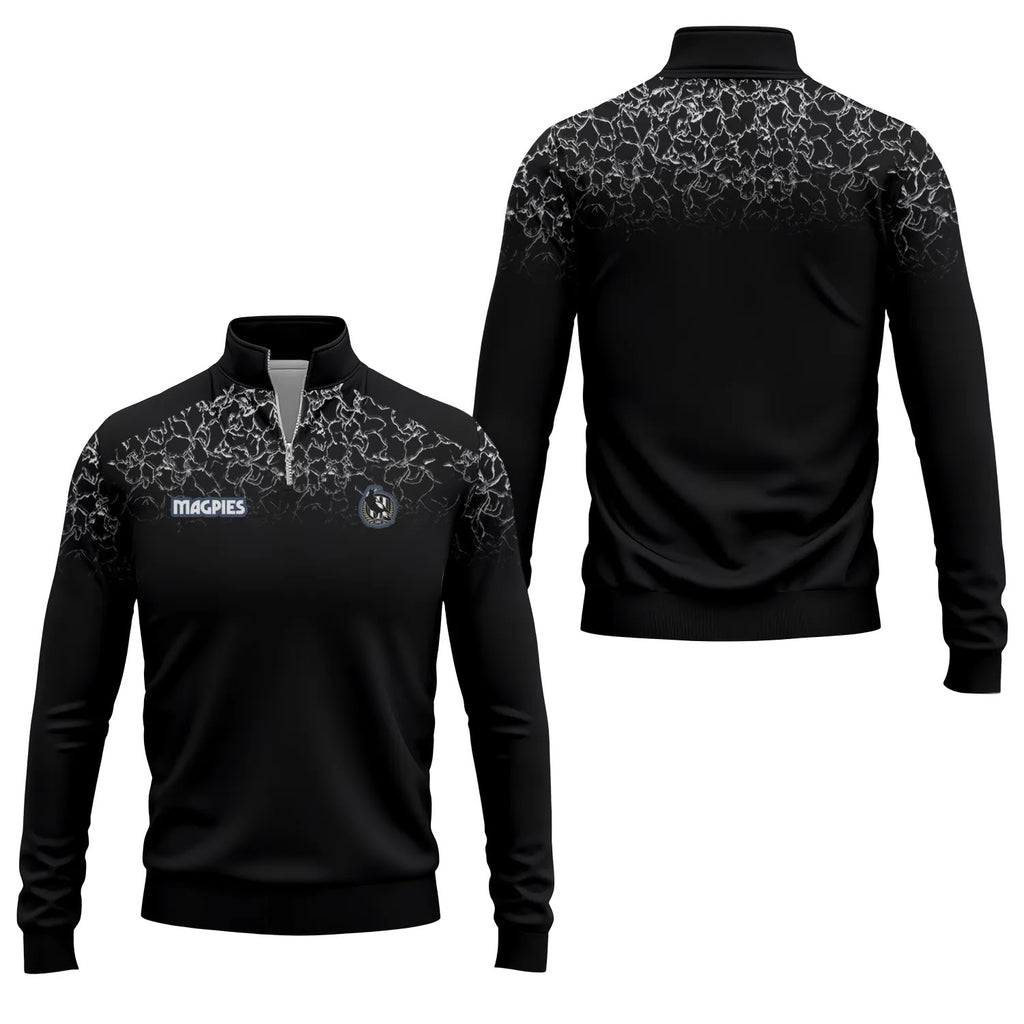 Collingwood Magpies Quarter-zip Pullover SC108