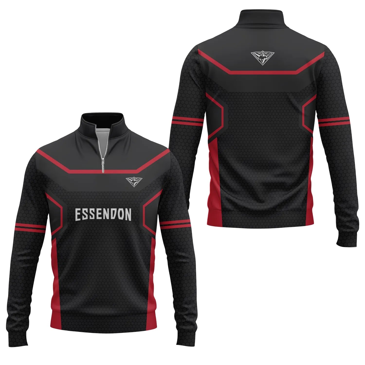 Essendon Bombers Quarter-zip Pullover SC052