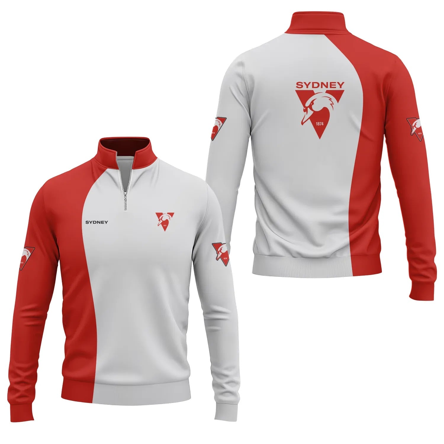 Sydney Swans Quarter-zip Pullover SC055