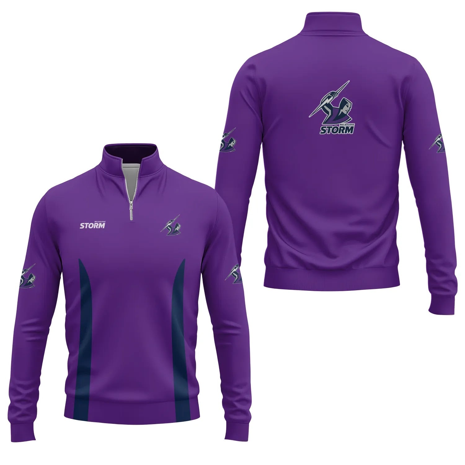 Melbourne Storm Quarter-zip Pullover SC006