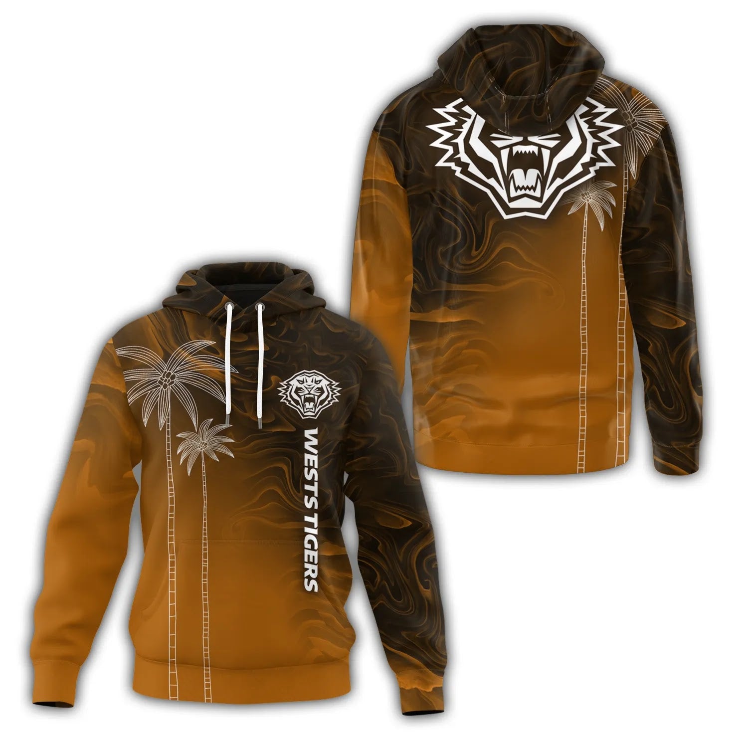 Wests Tigers Hoodie SHW070