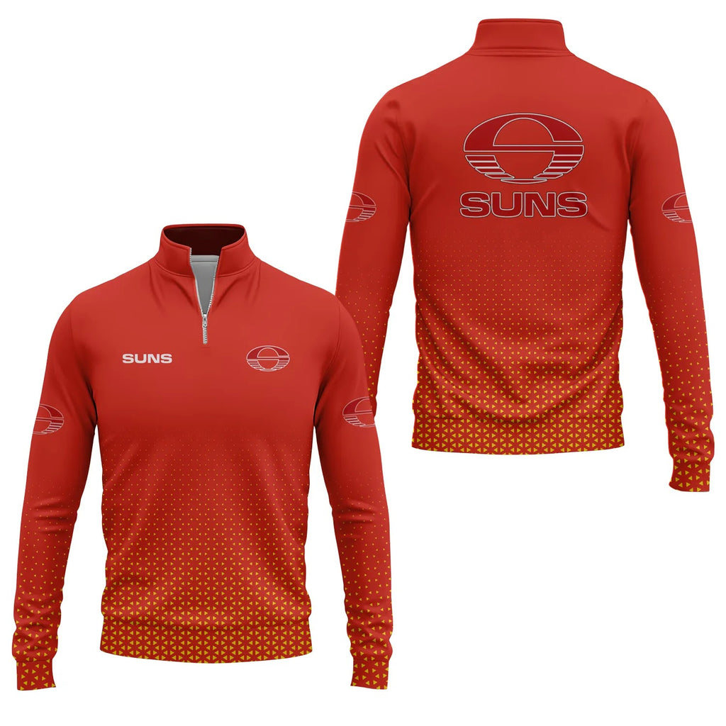 Gold Coast Suns Quarter-zip Pullover SC003